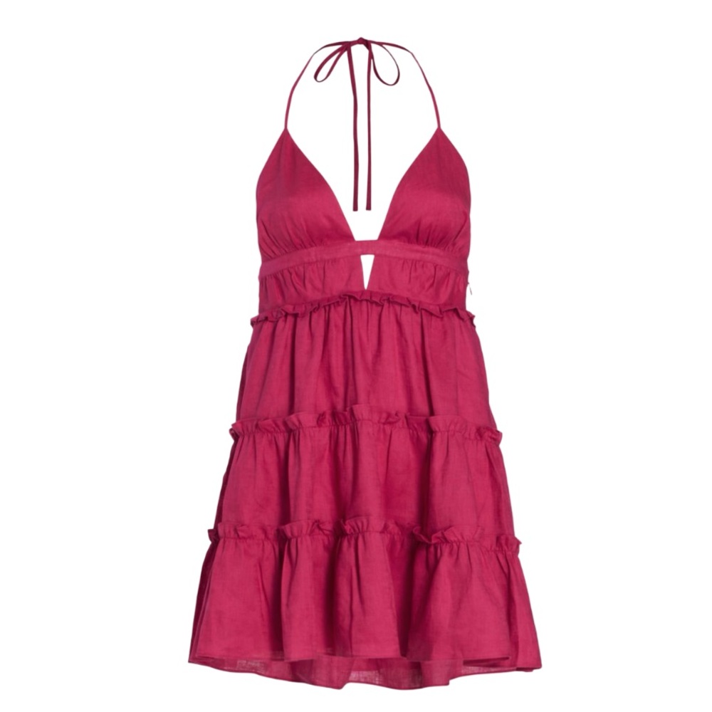 💕 CAMI NYC Doris Mini Dress in Raspberry S 💕
